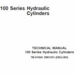 JOHN DEERE 100 SERIES HYDRAULIC CYLINDERS Service Repair Manual