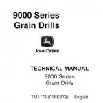 John Deere 9000 Series Grain Drills Repair Technical Manual
