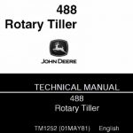John Deere 488 Rotary Tiller Repair Technical Manual