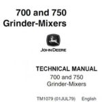 John Deere 700 and 750 Grinder-Mixers Repair Technical Manual