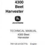 JOHN DEERE 4300 BEET HARVESTER Service Repair Manual