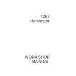JOHN DEERE 1263 HARVESTER Service Repair Manual